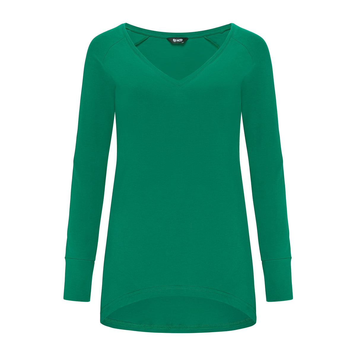 Longsleeve Daily Basic Zielony Jasny