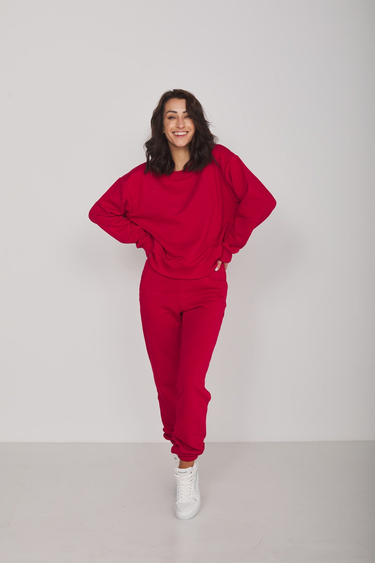 Bluza Klasyk Malinowa Czerwień