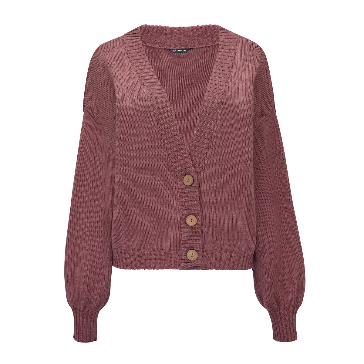 Kardigan Wool Me Tender Rose Denim 100% Wełna Merino