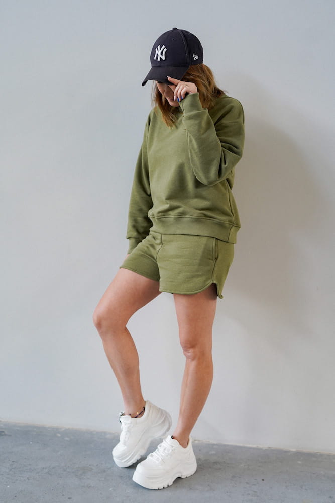 Bluza Klasyk Militarna Zieleń