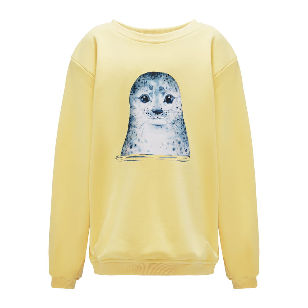 Bluza Kids z Foką Banan
