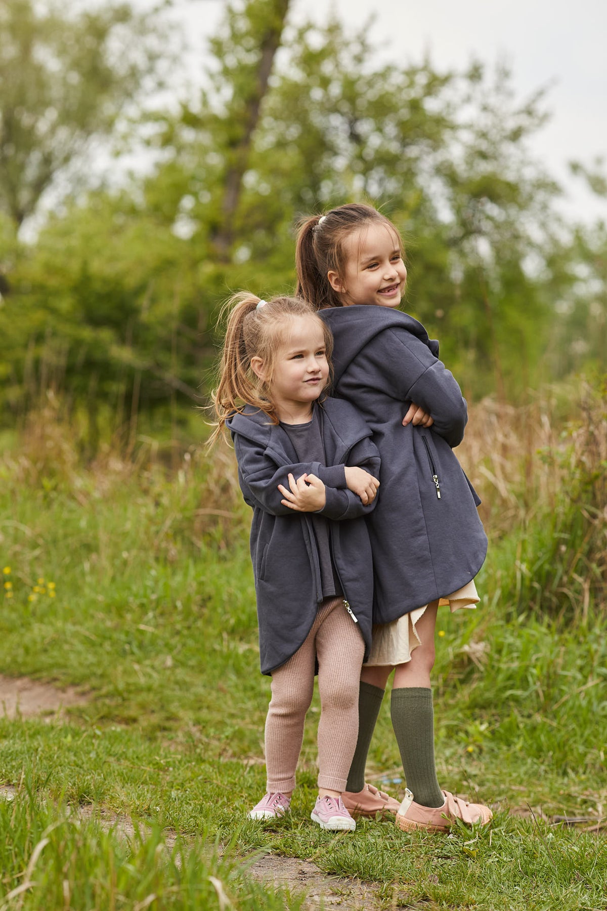 Płaszczobluza KIDS Zgaszony Granat