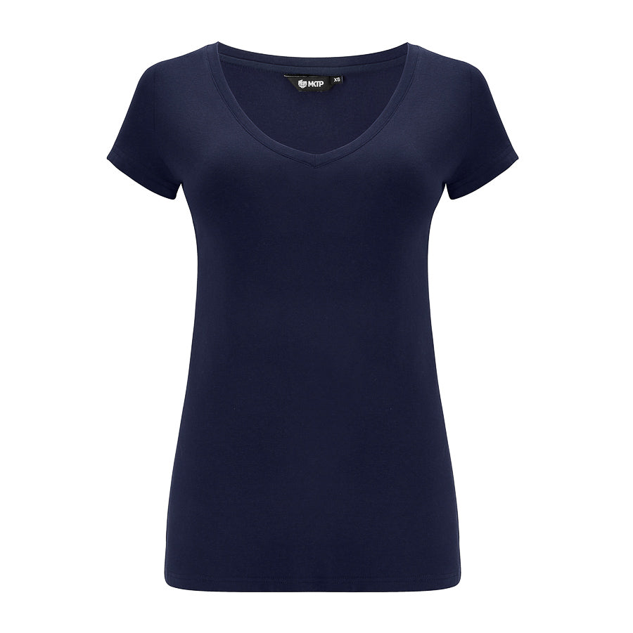 T-shirt Perfect Lines Granat