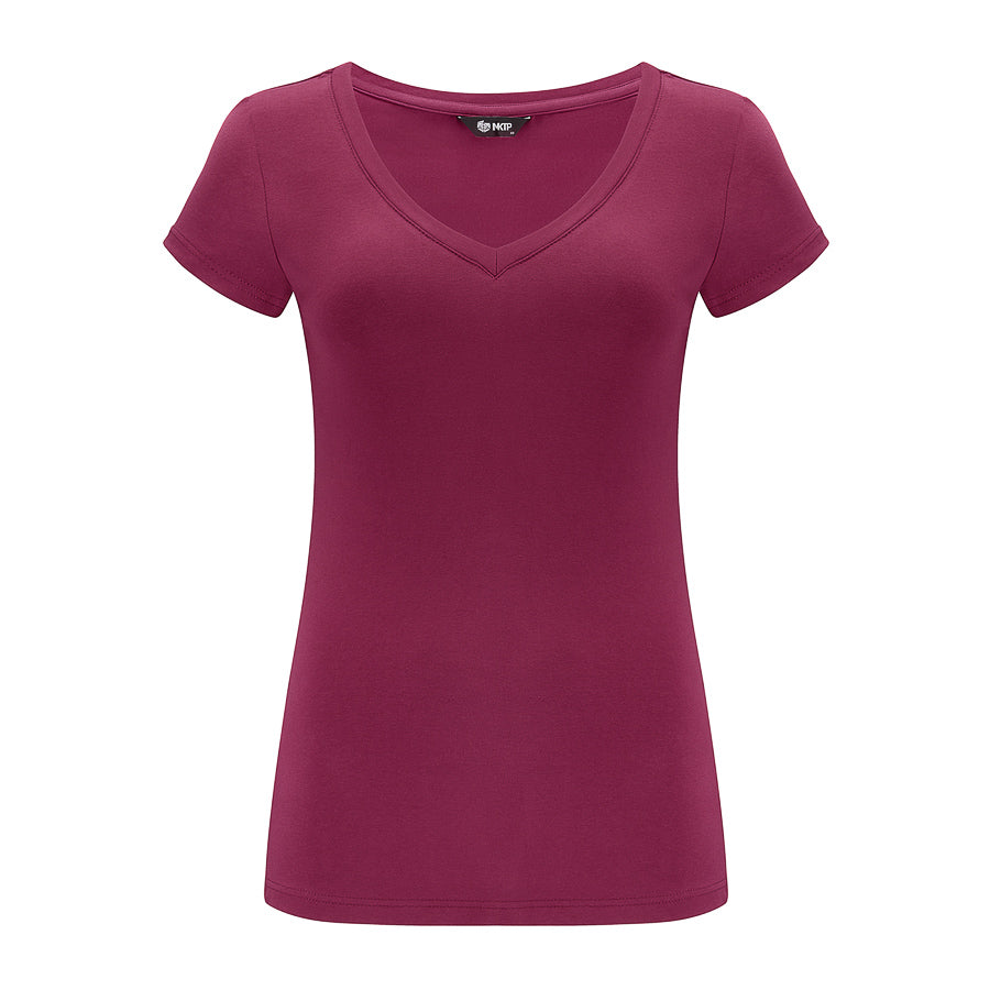 T-shirt Perfect Lines Burgund