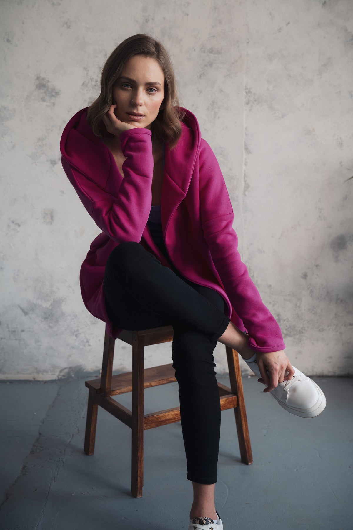 Peleryna do zadań specjalnych Magenta Róż