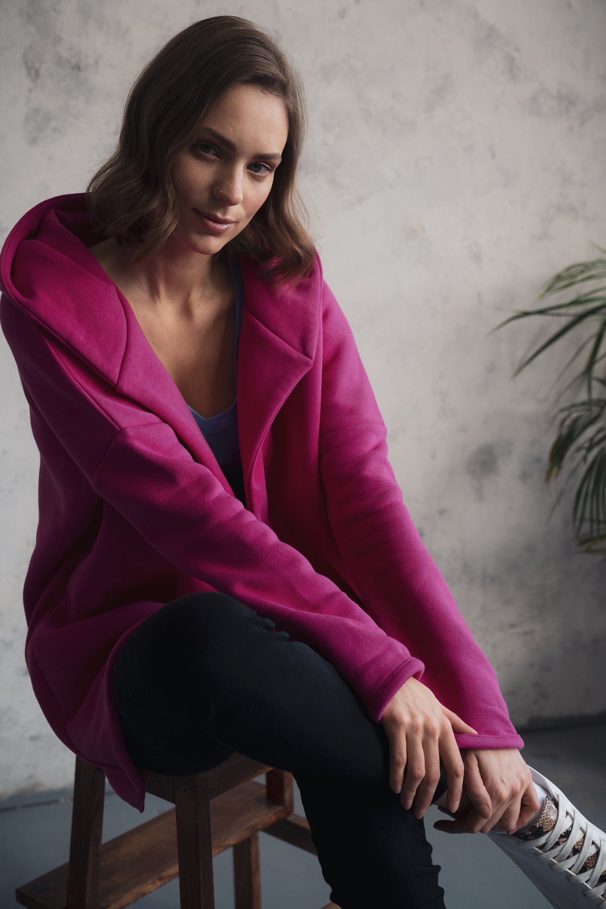 Peleryna do zadań specjalnych Magenta Róż