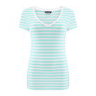 T-shirt Perfect Lines Paski Aqua