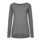 Longsleeve Dłuższa Historia No.2 Szary Ciemny Melanż