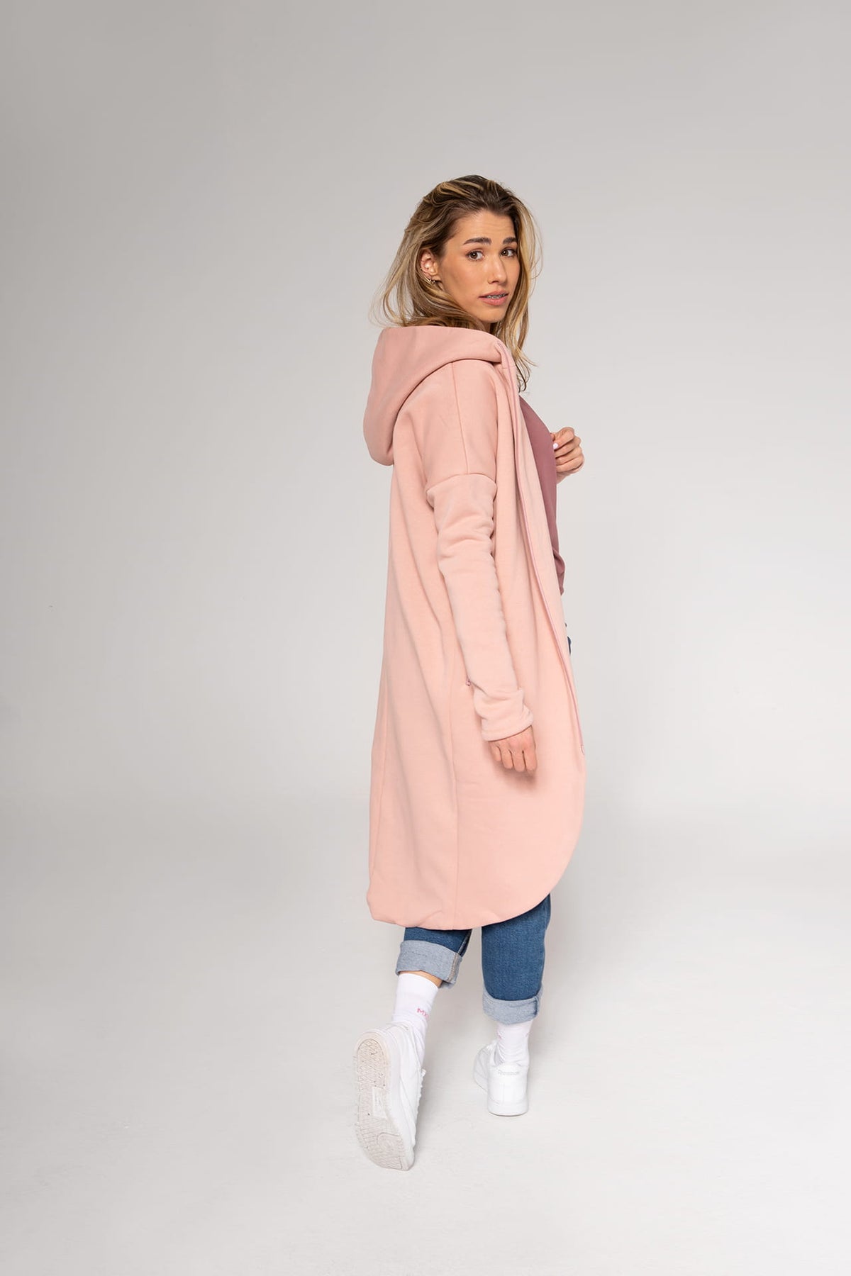 Płaszczobluza No.2 Smoky Pink