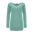 Longsleeve Daily Basic Paski Zielone
