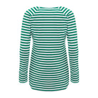Longsleeve Daily Basic Paski Zielone