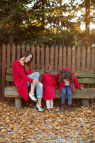Płaszczobluza KIDS Malinowa
