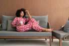 Spodnie Summer Spritz Drobne Kwiaty Len