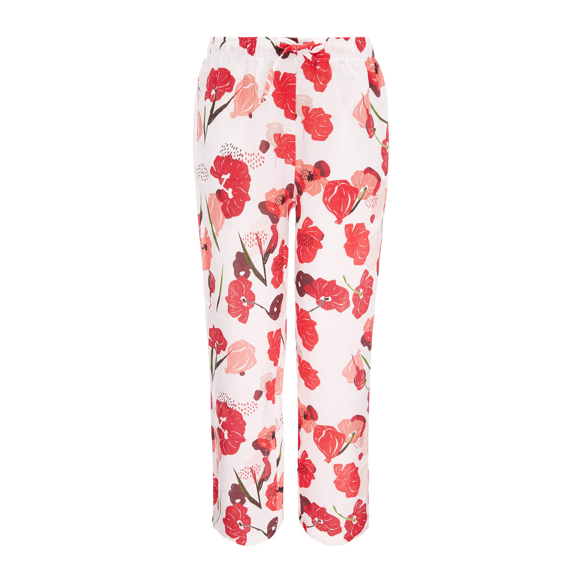 Spodnie Summer Spritz Maki Len