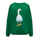 Bluza Kids z Gęsią Butelkowa Zieleń