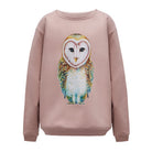 Bluza Kids z Sową Smoky Pink