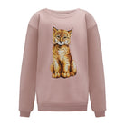 Bluza Kids z Rysiem Smoky Pink