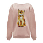 Bluza Kids z Rysiem Brudny Róż