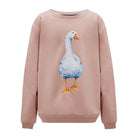 Bluza Kids z Gęsią Brudny Róż