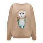 Bluza Kids z Sową Kawa z mlekiem