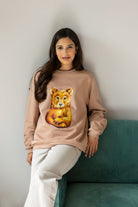 Bluza Kids z Misiem Kawa z mlekiem