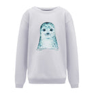 Bluza Kids z Foką Szary Jasny Pastel
