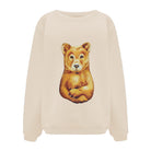 Bluza Kids z Misiem Krem