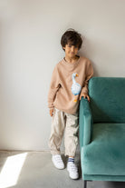 Bluza Kids z Gęsią Kawa z mlekiem