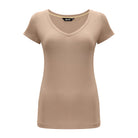 T-shirt Perfect Lines Kawa z Mlekiem