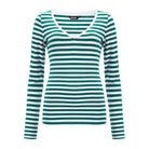 Longsleeve Perfect Lines Zielone Paski